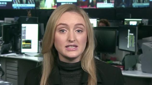 Сандра Килхоф от Bloomberg в Лондон. Снимка: Bloomberg TV Bulgaria