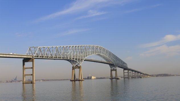 Мостът Франсис Скот Кий в Балтимор.Фотограф: Уилям Шърман/Getty Images