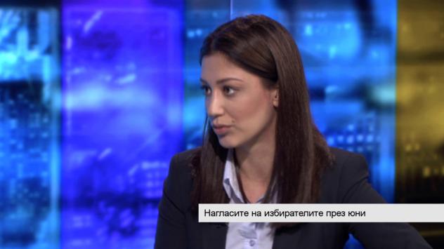 Eвелина Славкова, Изследователски център &quot;Тренд&quot;. Снимка: Bloomberg TV Bulgaria