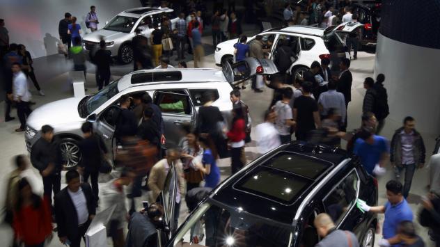 Great Wall Haval на изложенито Auto Shanghai 2015, 22/4/2015. Photographer: Tomohiro Ohsumi/Bloomberg