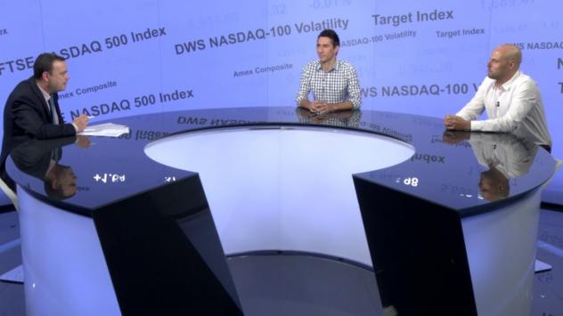 Георги Гавазов и Милин Джалалиев, управляващи директори на Saatchi &amp; Saatchi България. Снимка: Bloomberg TV Bulgaria