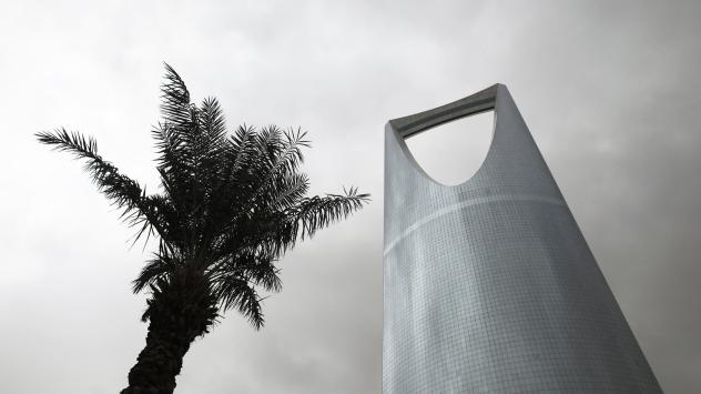 Kingdom Tower в столицата на Саудитска Арабия, Риад  Снимка: Simon Dawson/Bloomberg