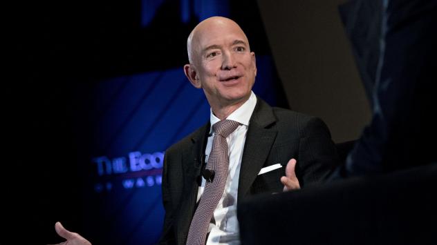 Основателят на Amazon Джеф Безос. Снимка: Andrew Harrer/Bloomberg