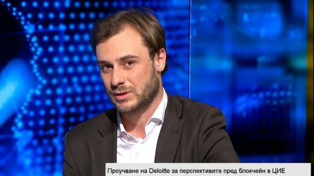 Павлин Стоянов, Адвокат в Deloitte Legal. Снимка: Bloomberg TV Bulgaria 