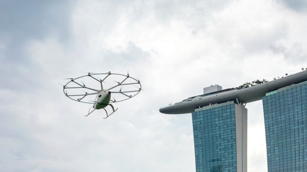 Volocopter GmbH планира да започне да лети с електрически въздушни