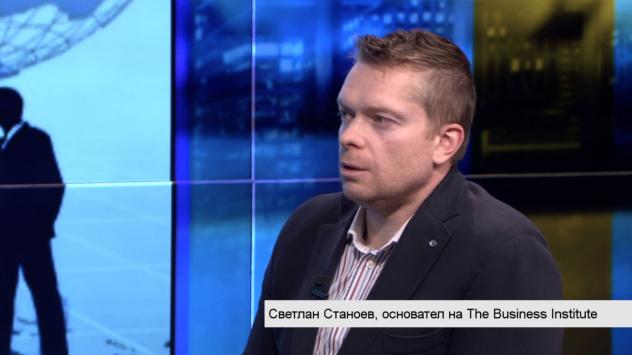 Светлан Станоев, основател на The Business Institute. Снимка: Bloomberg TV Bulgaria