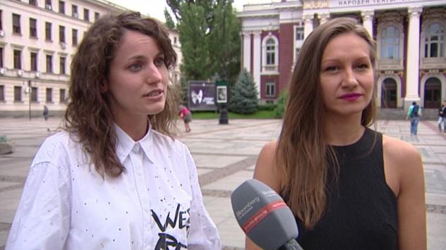 Ива Цолова и Йоана Колева, съоснователи на Jamba. Снимка: Bloomberg TV Bulgaria