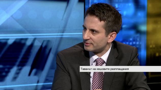 Мирослав Божилов, представител на компания за парични преводи. Снимка: Bloomberg TV Bulgaria