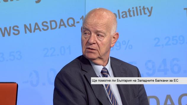 Боби Бобев, балканист. Снимка: Bloomberg TV Bulgaria