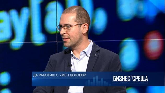 Тодор Колев, основател на Obecto. Снимка: Bloomberg TV Bulgaria