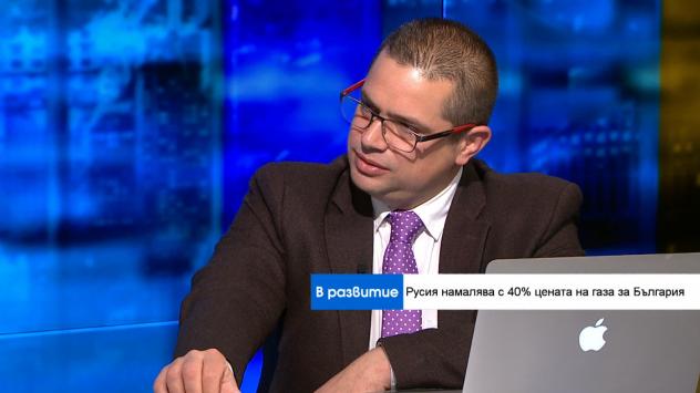 Николай Кискинов, управляващ съдружник в дружество „Владимиров Кискинов&quot;. Снимка: Bloomberg TV Bulgaria