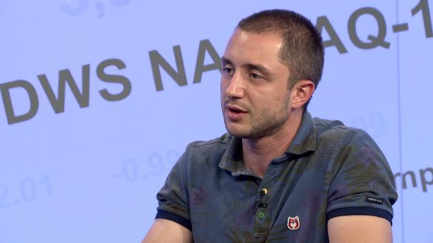 Владислав Драмалиев, директор на фондация “Битхоуп”. Снимка: Bloomberg TV Bulgaria.