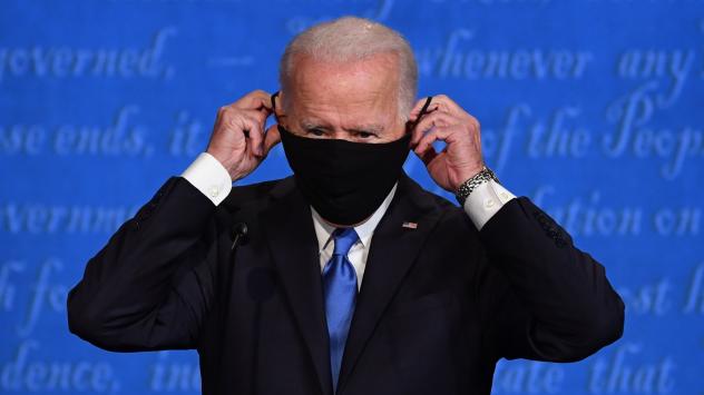 Кандидатът на демократите на президентските избори в САЩ Джо Байдън. Снимка:  Kevin Dietsch/UPI/Bloomberg