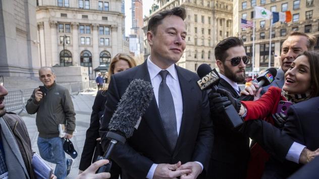 Изпълнителният директор на Tesla Илон Мъск. Снимка: Natan Dvir/Bloomberg