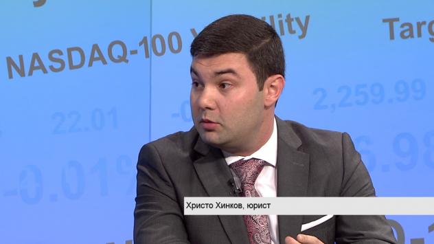 Адв. Христо Хинков. Снимка: Bloomberg TV Bulgaria