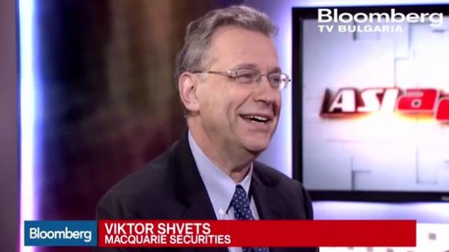 Виктор Швец, директор за стратегията в Азия на Macquarie. Снимка: Bloomberg TV