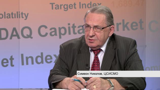 Симеон Николов, Център за стратегически изследвания в сигурността и международните отношения. Снимка: Bloomberg TV Bulgaria