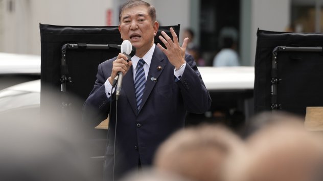 Премиерът Шигеру Ишиба пое поста на 1 октомври. Снимка: Bloomberg