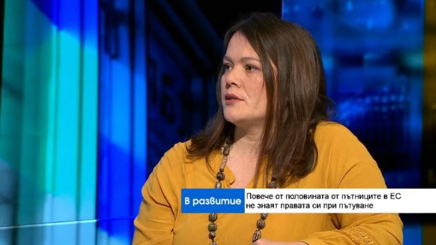 Соня Спасова. Снимка: Bloomberg TV България