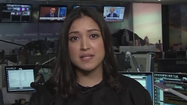 Софи Камарудин от Bloomberg в Хонконг. Снимка: Bloomberg TV Bulgaria