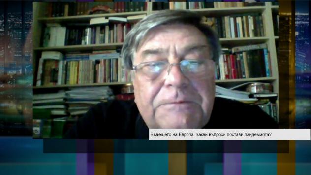 Д-р Здравко Попов, президент на Института за публична политика. Снимка: Bloomberg TV Bulgaria