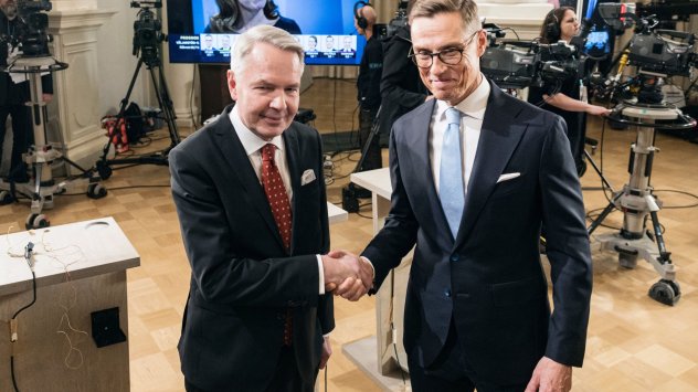 Президентски избори във Финландия. Пекка Хаависто и Александър Стуб. Снимка: Bloomberg