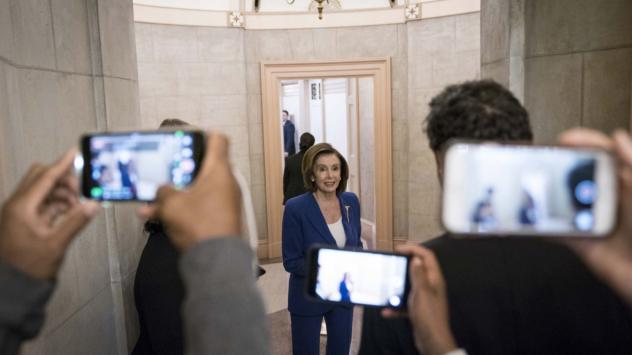Председателят на Камарата на представителите Нанси Пелоси. Снимка: Sarah Silbiger