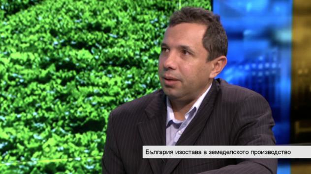 Доц. Божидар Иванов, Институт по аграрна икономика. Снимка: Bloomberg TV Bulgaria