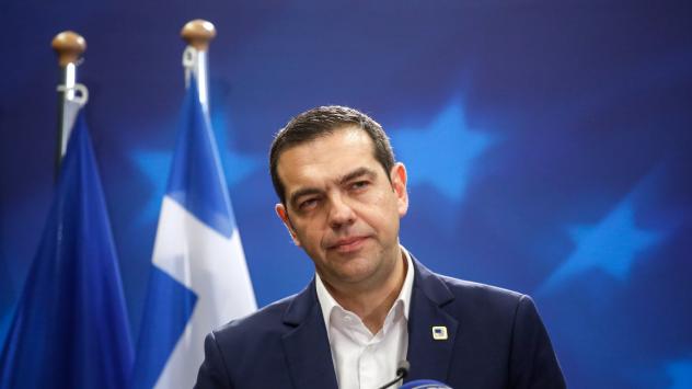 Министър-председателят на Гърция Алексис Ципрас. Снимка: Dario Pignatelli/Bloomberg