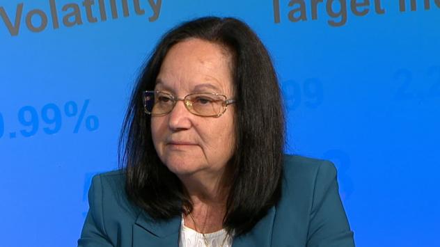 Ганка Кольовска, синдик, доктор по икономика. Снимка: Bloomberg TV Bulgaria