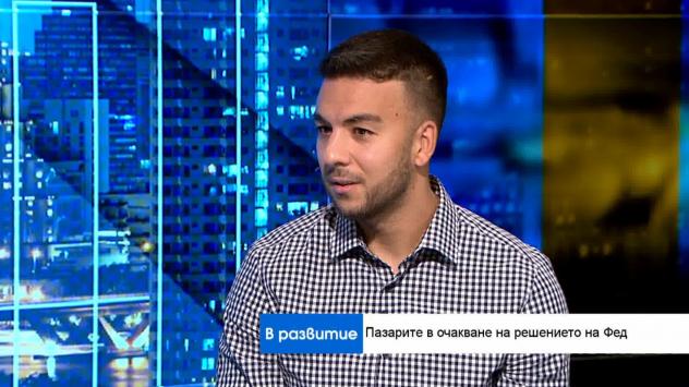 Мартин Митренцев, форекс анализатор. Снимка: Bloomberg TV Bulgaria 