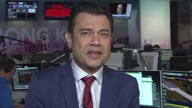 Ришаад Саламат от Bloomberg в Хонконг. Снимка: Bloomberg TV Bulgaria