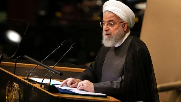 Президентът на Иран Хасан Рухани. Снимка: Jeenah Moon/Bloomberg