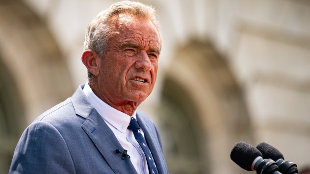 Министърът на здравеопазването Робърт Ф. Кенеди Джуниър. Снимка: Ал Драго/Bloomberg