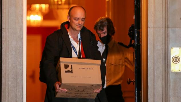 Доминик Къмингс, съветник на британския премиер Борис Джонсън. Снимка: Hollie Adams/Bloomberg