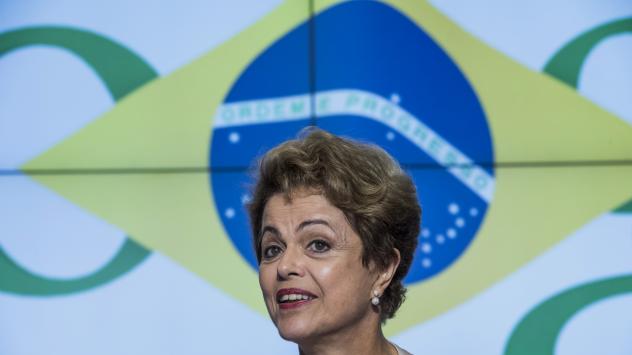Дилма Русеф, президент на Бразилия. Снимка: David Paul Morris/Bloomberg 