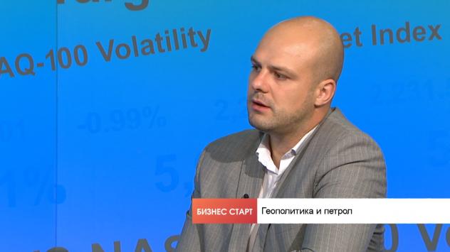 Христо Господинов, преподавател по политически науки. Снимка: Bloomberg TV Bulgaria