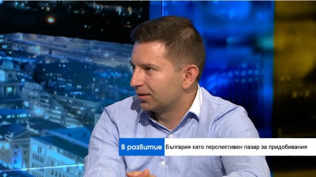 Оги Попов, основател и изпълнителен директор на Проспекто Груп. Снимка: Bloomberg TV Bulgaria 