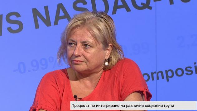 Ирина Файон, ръководител на Българо-швейцарската програма ЗОВ - Здраве и образование за всички. Снимка: Bloomberg TV Bulgaria 