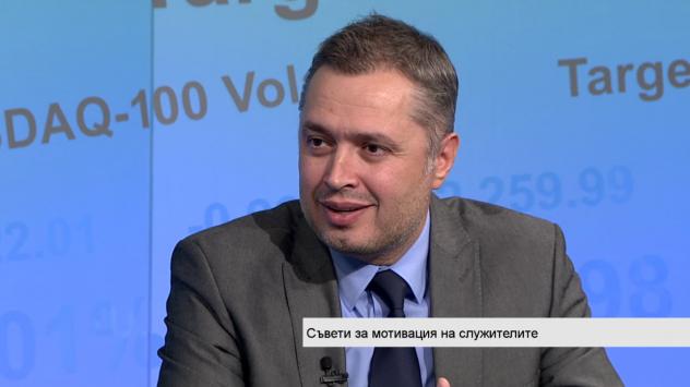 Виктор Косконел, изп. директор на Содексо България. Снимка: Bloomberg TV Bulgaria