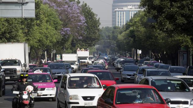 Трафик в Мексико. Снимка: Susana Gonzalez/Blooomberg