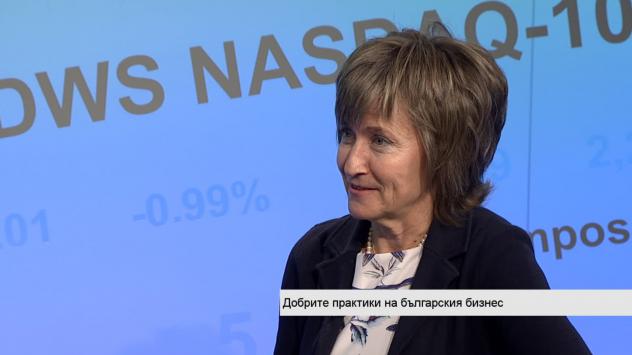  Зоя Паунова, AstraZeneca. Снимка: Bloomberg TV Bulgaria