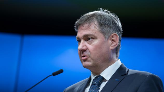 Министър-председателят на Босна и Херцеговина Денис Звиздич. Снимка: Jasper Juinen/Bloomberg