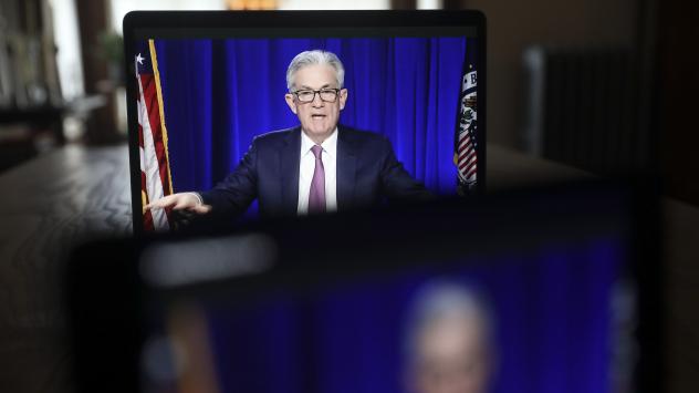 Гуверньорът на Фед Джером Пауъл. Снимка: Daniel Acker/Bloomberg