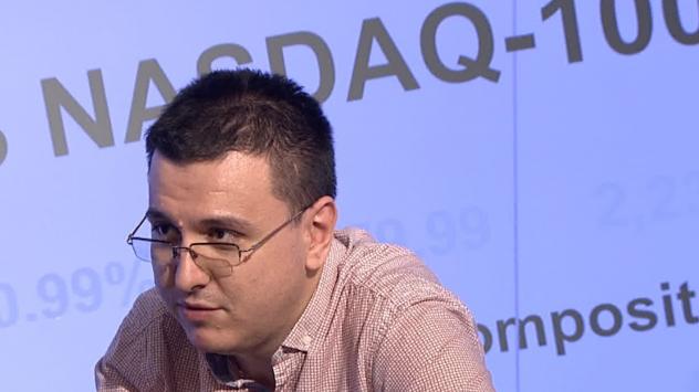 Искрен Иванов,международен анализатор, преподавател в СУ, снимка: Bloomberg TV Bulgaria