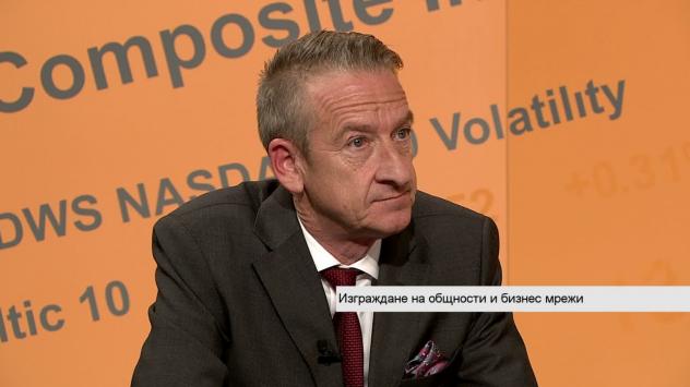 Андрю Морис, основател и изпълнителен директор на Blueprint. Снимка: Bloomberg TV Bulgaria 