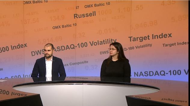 Боян Пехливанов, основател на „Би Ту Ен“, и Теодора Тодорова, мениджър проекти в „Би Ту Ен“. Снимка: Bloomberg TV Bulgaria 