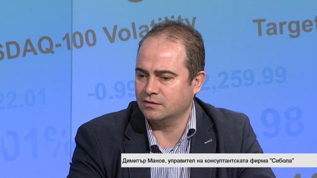 Димитър Манов, управител на консултантската фирма Сибола. Снимка: Bloomberg TV Bulgaria