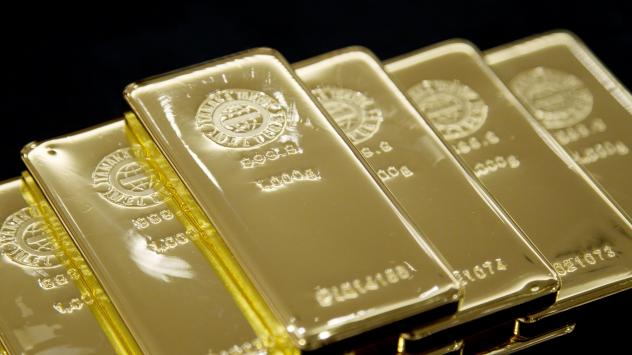 Gold bars - Photographer: Junko Kimura/Bloomberg