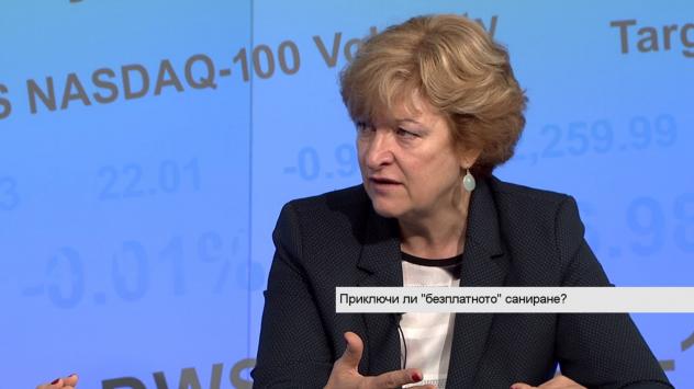 Цвета Наньова, експерт и консултант по жилищна политика. Снимка: Bloomberg TV Bulgaria 